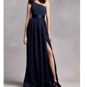 White by Vera Wang size 4 bridesmaid dress in color midnight. New with tags.